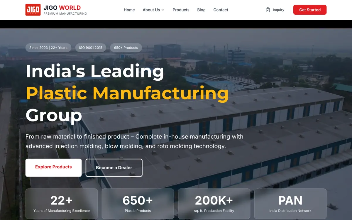 JIGO World website