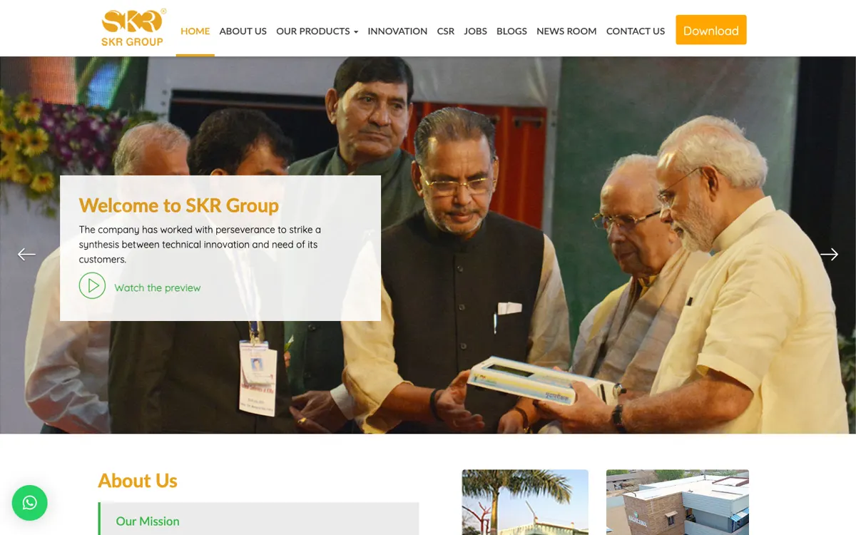 SKR Group website