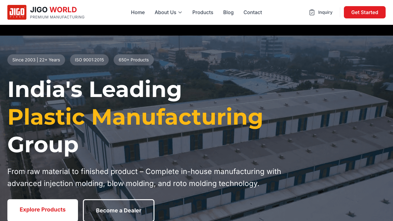 JIGO World website