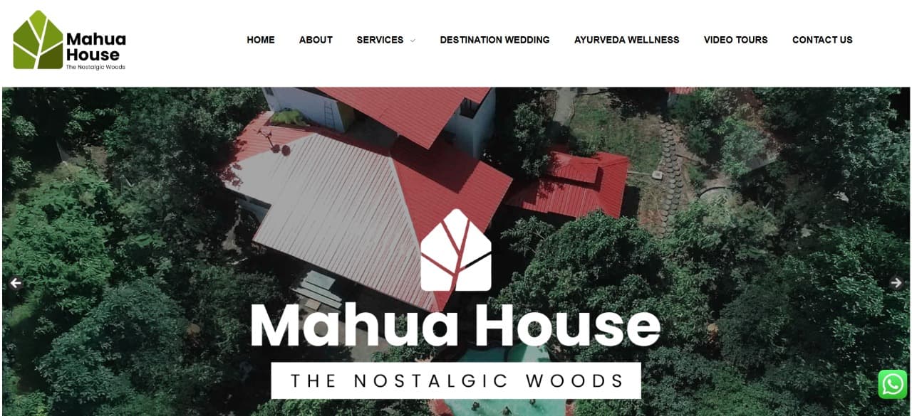 Mahua House website