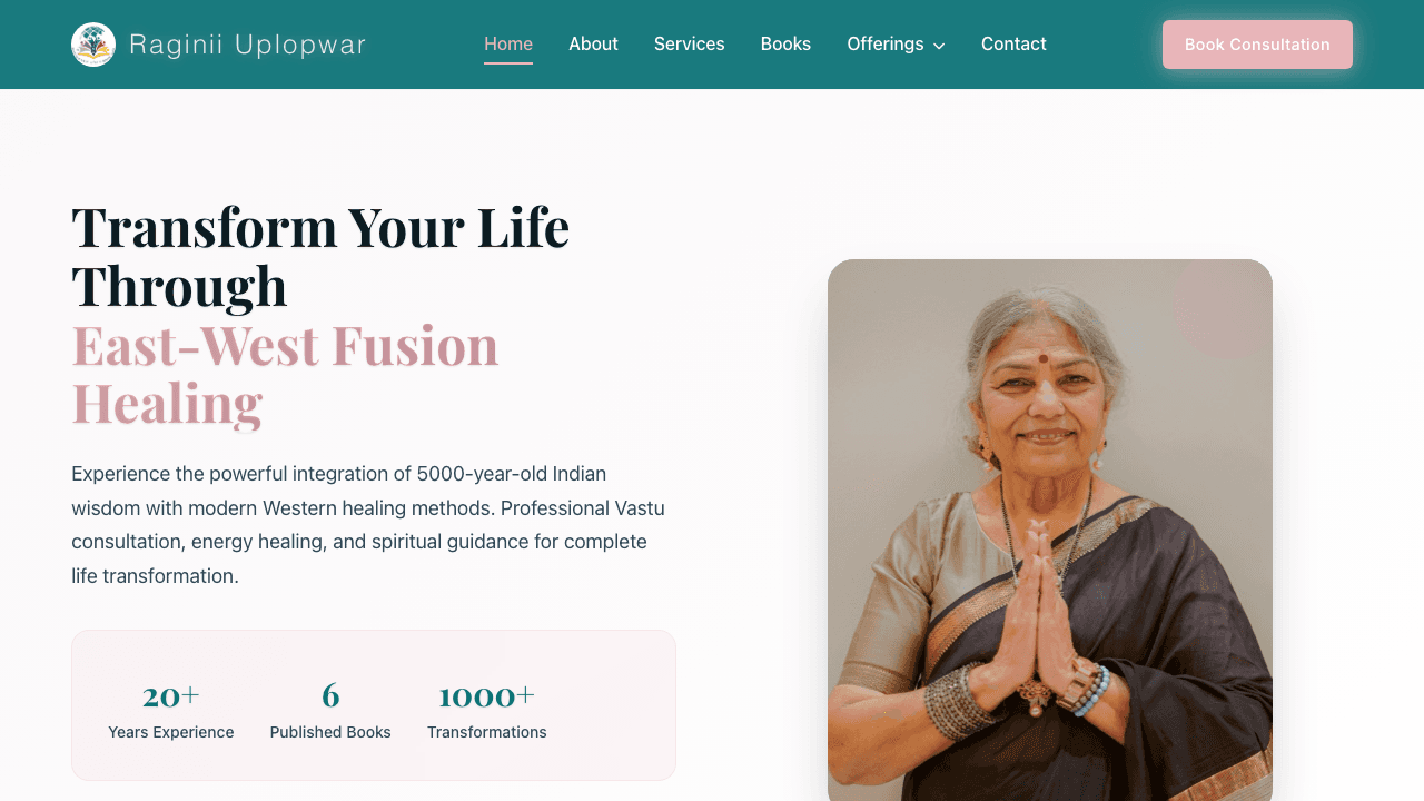 Raginii Uplopwar website